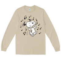 Mushroom dancing dog Long Sleeve Tee - DesigneFamous
