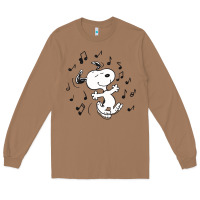 Toasted Coconut dancing dog Long Sleeve Tee - DesigneFamous