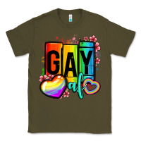 Army Green gay af Classic Tee - OliviaCreatesArt