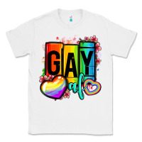 White gay af Classic Tee - OliviaCreatesArt