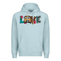 Blue Mist love school bus Premium Hoodie - Artiststas