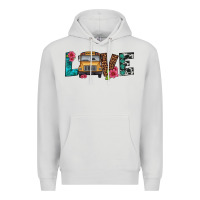 Dove Grey love school bus Premium Hoodie - Artiststas