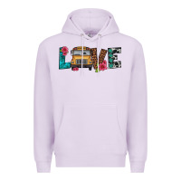 Lilac love school bus Premium Hoodie - Artiststas
