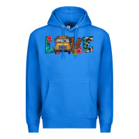 True Royal love school bus Premium Hoodie - Artiststas