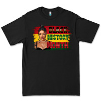 Black black history month black girl Premium Tee - FaDigitalArtStudio
