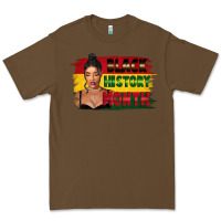 Cacao black history month black girl Premium Tee - FaDigitalArtStudio