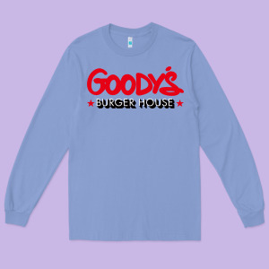 Goody's Burger House Long Sleeve Tee Designed By Designefamous