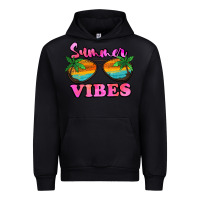 Black Summer Vibes Urban Hoodie - Jasminsmagicworld