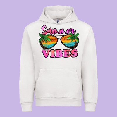 Summer Vibes Urban Hoodie Designed By Jasminsmagicworld