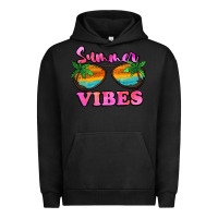 Pigment Black Summer Vibes Urban Hoodie - Jasminsmagicworld