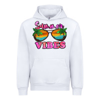 White Summer Vibes Urban Hoodie - Jasminsmagicworld