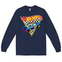 Navy hot car Long Sleeve Tee - DesigneFamous