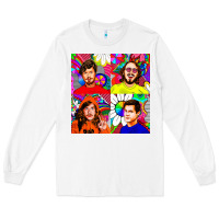 White workaholics Long Sleeve Tee - DesigneFamous
