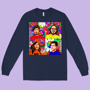 Workaholics Long Sleeve Tee Designed By Designefamous