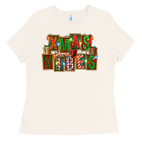 Bone Christmas xmas vibes Ladies Tee - FaDigitalArtStudio