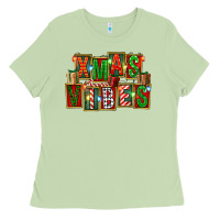 Matcha Christmas xmas vibes Ladies Tee - FaDigitalArtStudio
