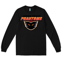 Black The Phantoms, Lehigh Valley Long Sleeve Tee - DesigneFamous