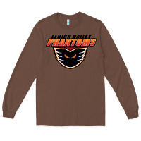 Chestnut The Phantoms, Lehigh Valley Long Sleeve Tee - DesigneFamous