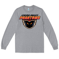 Heather Grey The Phantoms, Lehigh Valley Long Sleeve Tee - DesigneFamous