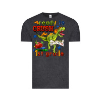 Vintage Black ready to crush 1st grade Vintage Tee - BundleAndBundleShop
