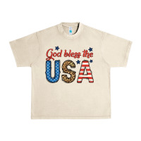 Sandshell god bless the usa Urban Heavy Tee - BundleAndBundleShop