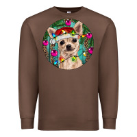 Chestnut Christmas Chihuahua Premium Sweatshirt - RanaPortraitStore