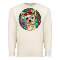 Sandshell Christmas Chihuahua Premium Sweatshirt - RanaPortraitStore