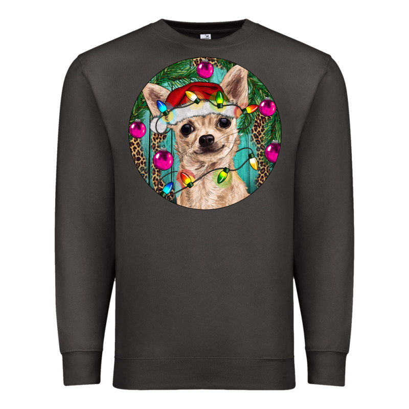 Christmas Chihuahua Premium Sweatshirt by RanaPortraitStore | Teevron