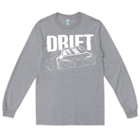 Heather Grey Supra Drift Long Sleeve Tee - DesigneFamous
