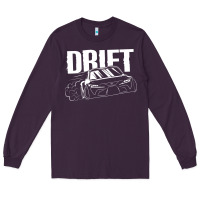 Plum Supra Drift Long Sleeve Tee - DesigneFamous
