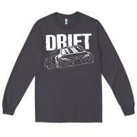 Smoke Supra Drift Long Sleeve Tee - DesigneFamous