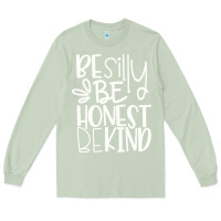 Matcha be silly be honest be kind Long Sleeve Tee - DesigneFamous