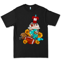 Black Football Frappe Coffee Premium Tee - FaDigitalArtStudio