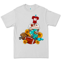 Dove Grey Football Frappe Coffee Premium Tee - FaDigitalArtStudio
