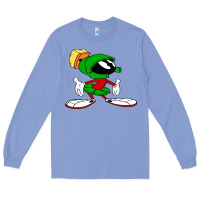 Colony Blue marvin Long Sleeve Tee - DesigneFamous