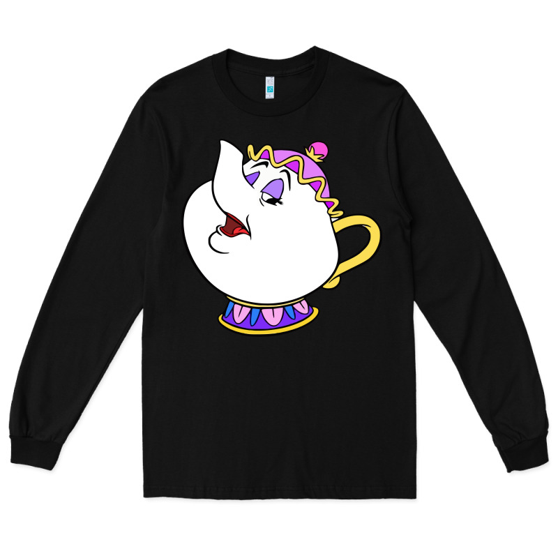 Mrs Potts Long Sleeve Tee by DesigneFamous | Teevron