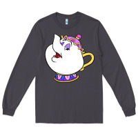 Smoke mrs potts Long Sleeve Tee - DesigneFamous