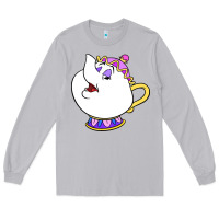 Moon Dust mrs potts Long Sleeve Tee - DesigneFamous