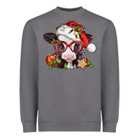 Storm Christmas baby cow Heavyweight Sweatshirt - Jasminsmagicworld