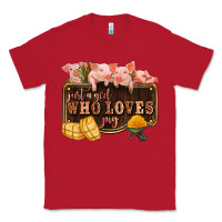 Red just a girl who loves pig olivia Classic Tee - OliviaCreatesArt