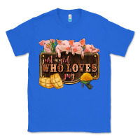 True Royal just a girl who loves pig olivia Classic Tee - OliviaCreatesArt
