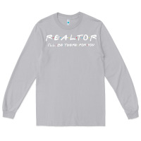 Moon Dust realtor Long Sleeve Tee - DesigneFamous