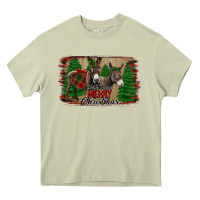Mossy donkey christmas Heavy Core Tee - Jasminsmagicworld