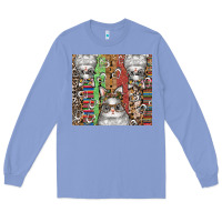 Colony Blue easter Long Sleeve Tee - CowhideDigitalArt