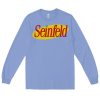 Colony Blue seinfeld Long Sleeve Tee - DesigneFamous
