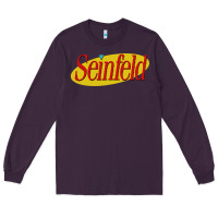 Plum seinfeld Long Sleeve Tee - DesigneFamous