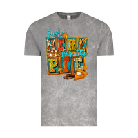 Cloud Rock Just Here For The Pie Vintage Tee - FaDigitalArtStudio
