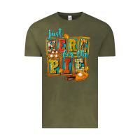 Vintage Olive Just Here For The Pie Vintage Tee - FaDigitalArtStudio
