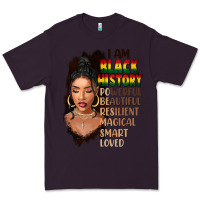 Plum I am black history black girl Premium Tee - FaDigitalArtStudio