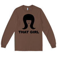 Chestnut that girl Long Sleeve Tee - DesigneFamous